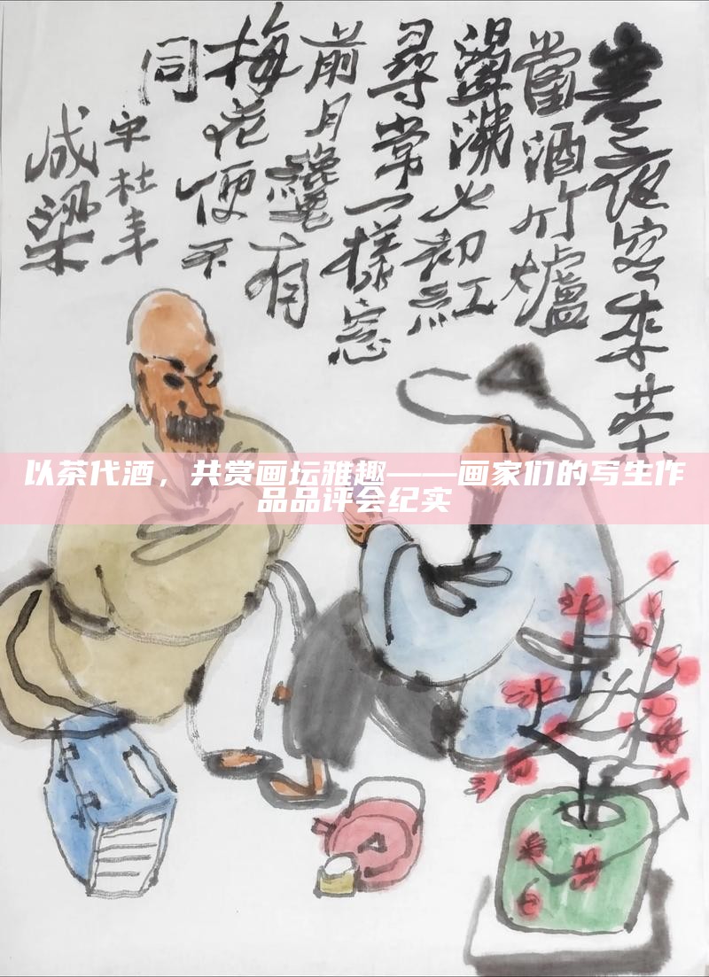 以茶代酒，共赏画坛雅趣——画家们的写生作品品评会纪实