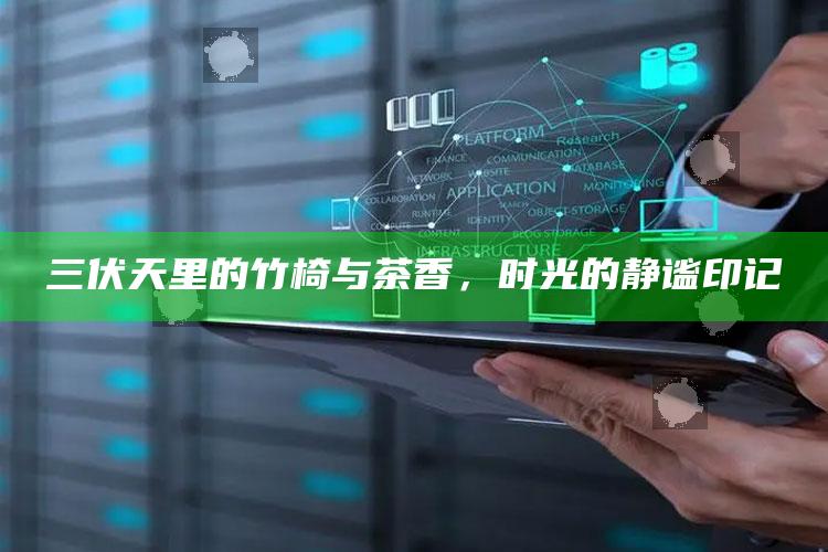 三伏天里的竹椅与茶香，时光的静谧印记